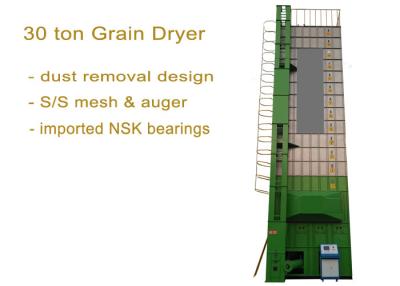 China 30 Tonnen pro Charge zirkulierender Korn-Trockner 5HPS-30B mit importierten NSK-Lagern zu verkaufen