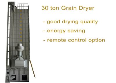China Hochleistungs-zirkulierender Korn-Trockner 30 Tonne pro Stapel für Bauernhöfe / Nahrungsmittelstationen zu verkaufen