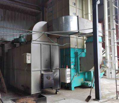 China Edelstahl 15 Ton Per Batch Paddy Dryer, der mit Ofen rezirkuliert zu verkaufen