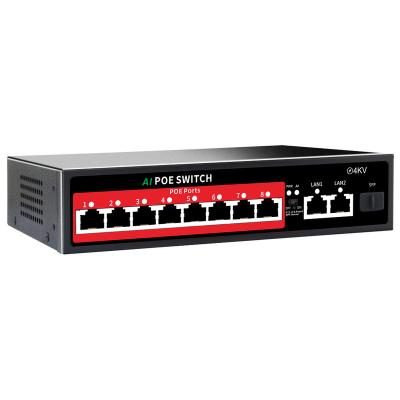 China High quality most popular POE gigabit switch 8 poe switch poe switch 16 port port for sale