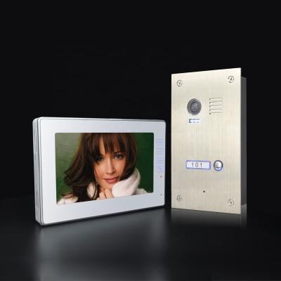 China Other OEM 4 Wire Color Villa Door Phone Analog Video Intercom Multi Room Audio Video Intercom 12V Two Way Maintenance for sale