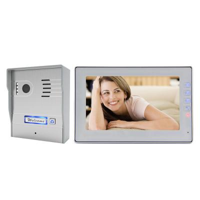 China Built-in Camera 4 Wire Door Camera with Display Phone Door Intercoms for House Call System Intercom with Release and Door Camera for sale