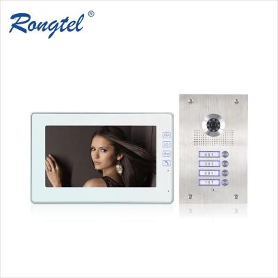 China Video Camera 4 Color Wire Video Door Phone Home Security Entryphone Mobile Phone Door Opener Machine Integrated Intercom Accessories for sale