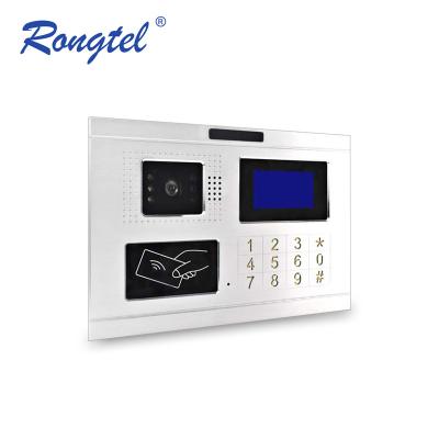 China Talk/Open/Monitor/Call/Picture Memory for option to open your door by Safe Home Smart Multi Video Intercom Apartment Phone Door Phone App to open for sale