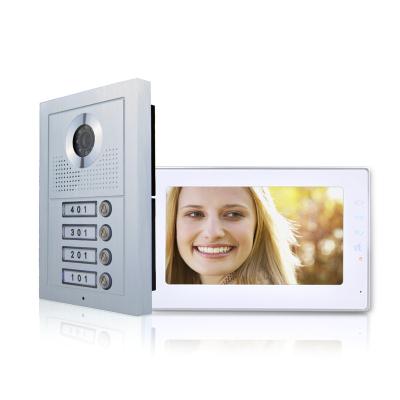 China Built-in Camera Video Intercom Door Phone With 7 Inch Monitor Doorbell Phone Can Connect CCTV Camera for sale