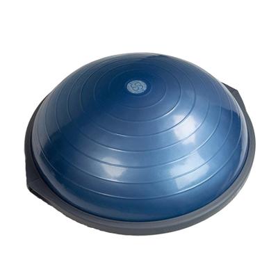 China Durable Fitness Balance Pilates Blue Bead Half Ball Workout Equipment For Strength Training for sale