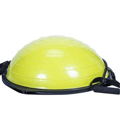 China Cheap body manufacturers selling popular 58cm fitness equipment yoga half-wheel balance ball for sale