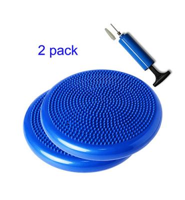 China Durable Hot Selling Balance Stability Pad Protective Balance Disc Inflatable Shimmy Cushion for sale