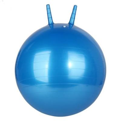 China Kids Space Hopper Ball PVC Sport Safe Eco Friendly Toys With Easy Grip Handles for sale