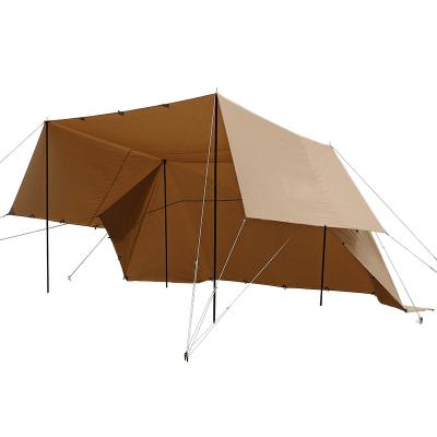 China Straight tie type camping tent family tent family tent army camping canopy waterproof military outdoor tent for sale