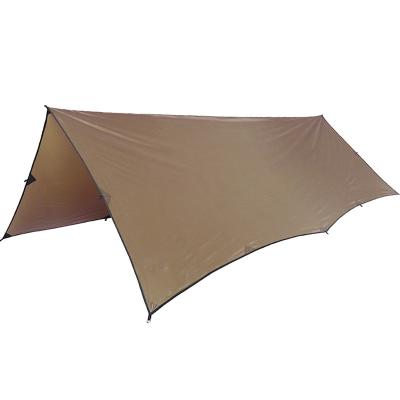 China Trigone/V-type ground sunshade outdoor sunshade 3x4m outdoor sunscreen 210T nail awning barbecue leisure umbrella waterproof beach tent for sale