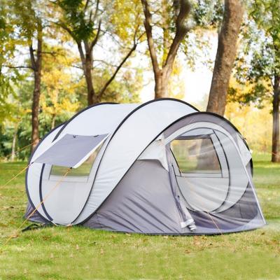 China Well Selling Extended Type 4 Person Waterproof Outdoor Family Camping Tents Person for sale