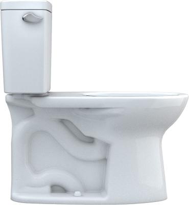 China Ordinary Double-flow Ceramic Flush Household Toilet Siphon Sit Integrated Large Diameter Ceramic Toilet for sale