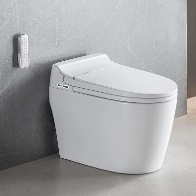 China Modern Sanitary Ware Automatic Toilet Bidet Toilet Ceramic Smart Automatic Operation Mode Bathroom Smart Toilet for sale