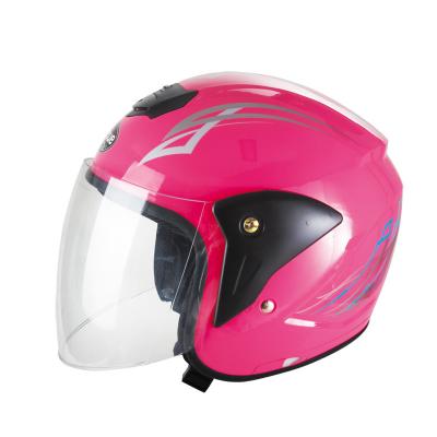 China Motorcycle Helmet Fiberglass 3/4 Open Face Half Safe Motor Helmets EEC Approved for sale