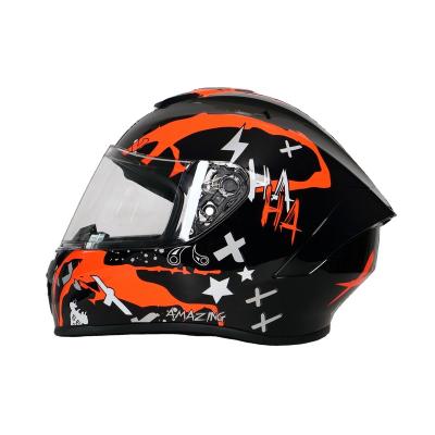 China Adult Safety Helmet DOT Certificated New Trend Motorcycle Full Face Helmet For Sale for sale