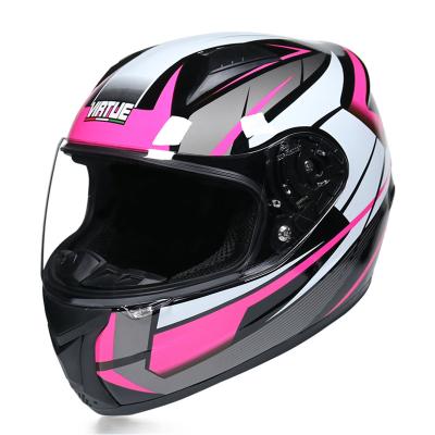 China Fashion Adult Classic Safety Motorcycle Helmet Full Face EEC Design Helmet Safety Use Adult Helmet for sale