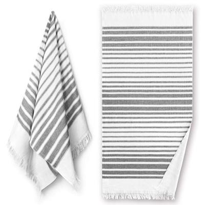 China QUICK DRY Stripe Design Cheap Price Turkish Towels 100% Cotton for sale