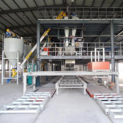 China Higher Production Capacity Magnesium Oxide Board Machine Line / MgO Board Production Line for sale