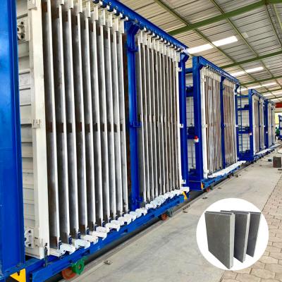 China Highest Production Capacity Famous Brand Motor Brand Wall Panel Cement Machinery Precast Wall Panel Machinery for sale