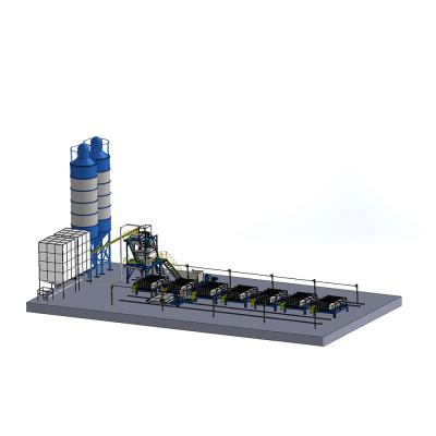 China Higher Production Capacity Precast Concrete Wall Panel Machine EPS Cement Sandwich Wall Panel Production Line for sale