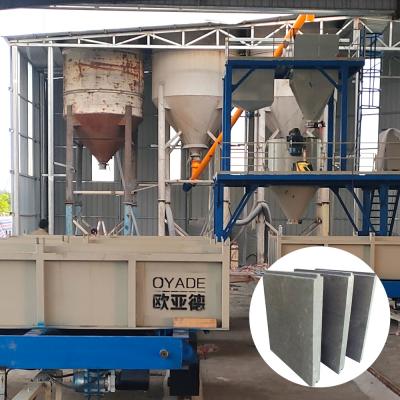 China Higher production capacity precast concrete wall panel machine cement wall panel machinery EPS cement wall panel machine for sale