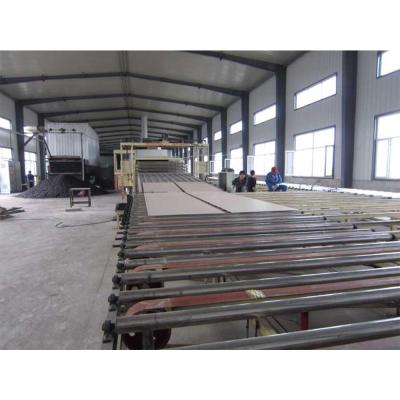 China Engineering Cost Backup Gypsum Board Production Line With German Knauf Technology Price Gypsum Board Production Line for sale