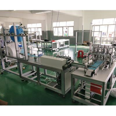 China N95 Disposable Face Mask Mask Making Machine Full Automatic Surgical-Mask-Machine-Price Mask Body Making Machine for sale