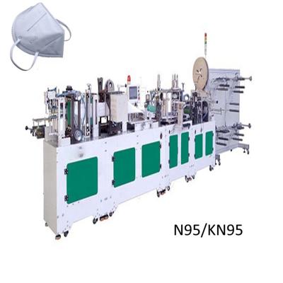 China Making Disposable Face Mask Face Mask Making Machine in India N95 Cup Face Mask Cutting Machine Surgical Face Mask Machine for sale