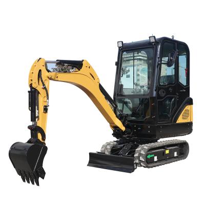 China Construction worksÂ   1.6 Ton Micro Crawler Mini Excavator Digging Machine for sale