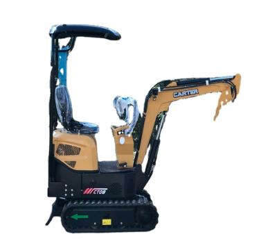 China Building Material Shops CE EPA China 1ton 2 Ton 3ton Maximum Hydraulic SINGLE Farmer Mini Excavators Small Crawler Digger Motor Cylinder Training Excavator for sale