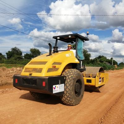 China Cultivate Shantui Hydraulic Signal Drum Drive 10 Ton Vibratory Road Roller Compactor Machine for sale