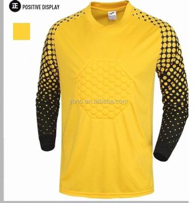 China Comfortable Custom Design Bulk Long Sleeve Goalie Jersey Shirt, Long Sleeve Soccer Jersey, Goalie Equipment for sale