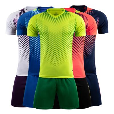 China Professional Football Soccer Jersey Sets Polyester Professional Soccer Teamwear OEM Service Is Avalibale Soccer Jersey Custom for sale