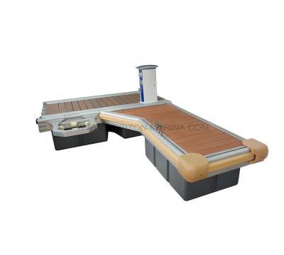 Cina Hpde Floating Box Pontoon with EPS Foam Inside for aluminum pontoon in vendita