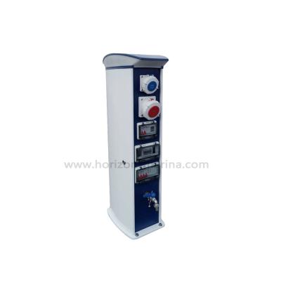 China floating docks /yacht Marina dock water power electricity service pedestal for sale