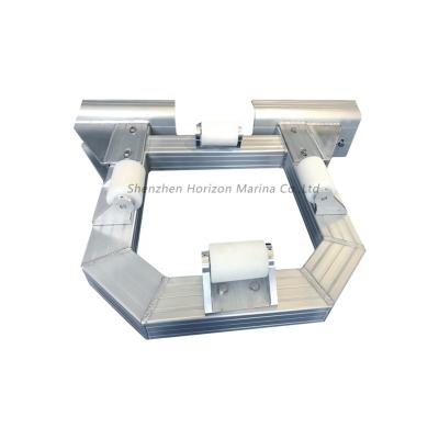 China Aluminum Alloy 6061 Floating Pontoon Marina Pile Guide for Jetty dock pontoon Te koop