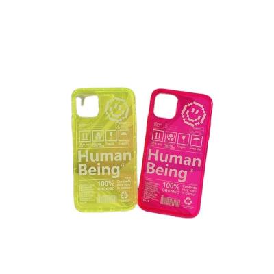 China Comfortable Fluorescence Color Mobile Phone Case For iPhone Series for sale