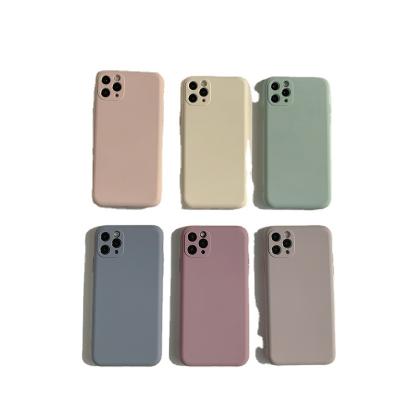 China 2021 Newest Stylish Soft Phone Case Comfortable Square Phone Cases For iphone13 Phones for sale