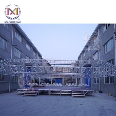 China Easy Assembling Portable Aluminum Alloy 6061-T6 / 6082-T6 Stage Aluminum Platform For Events for sale