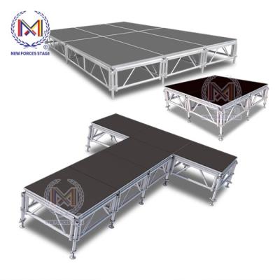 China Outdoor Portable Aluminum Alloy 6061-T6/6082-T6 Stage Aluminum Modular Platform For Sale for sale