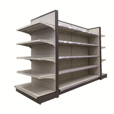 China Double Sided / Single Sided Hot Sale Supermarket Shelf Shop Display Stand Steel Shelves for sale