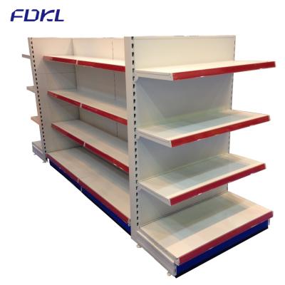 China supermarket double sided shelving/gondola shelving/shop shelving for sale