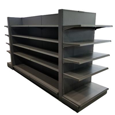 China Double Sided Shop Book Shelves Supermarket Customized Book Rack Metal System for sale