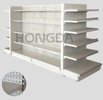 China Single / Double Side Gondola Shelving / Tegometall Shelving / FMCG Shelving for sale