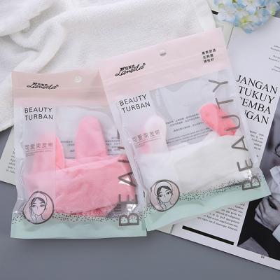 China Cute Hair Band For Girls Lameila Beauty Headbands Makeup Shower Face Wash Cat Ear Hair Band For Girls C0820 for sale