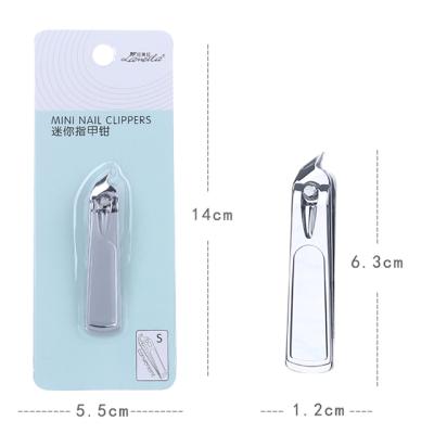 China Wholesale Cheap 360 Pointed Nail Clipper Stainless Steel Lameila Manicure Cutter Nail Clipper Portable Factory C0180 for sale