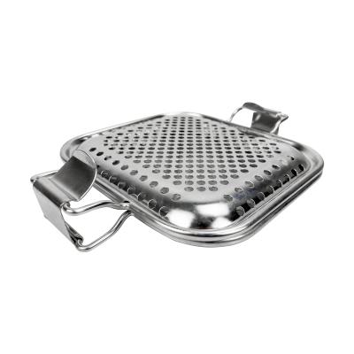 China Sustainable Sandwich Toast Clamp Stainless Steel Toast Bakery Grilled Net Clip Oven Bread Toast Baking Kitchen Practical Tools for sale