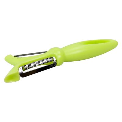 China Sustainable Multifunctional Easy Handle Vegetable And Swivel Fruit Peeler With PP Handle Kitchen Accessories for sale