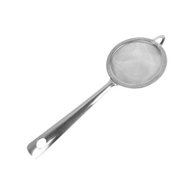 China Sustainable Dining Kitchen Supplies Tea Strainer Stainless Steel Wire Mesh Strainer Colander Screen Mesh for sale